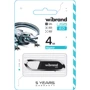 USB-флешка Wibrand 4GB Aligator USB 2.0 Black (WI2.0/AL4U7B): Стандарт USB USB 2.0