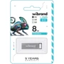 USB-флешка Wibrand 8Gb Chameleon USB 2.0 Silver (WI2.0/CH8U6S): Стандарт USB USB 2.0