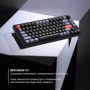 Клавиатура Keychron V1 Max 84 Key RGB Hot-Swap Gateron Jupiter Red Knob Carbon Black (V1MD1_KEYCHRON) фото 12