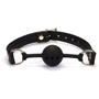 Кляп Liebe Seele Black Organosilicon Ball Gag