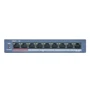 Мережевий комутатор Hikvision DS-3E0109P-E/M(B): Порти только Fast Ethernet (10/100)