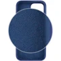 Чехол для iPhone Mobile Case Silicone Case Full Protective Deep Navy for iPhone 13 Pro Max: Материалы Силикон