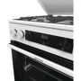 Плита комбинированная Gorenje GKS6C71WA: Объем духовки, л 71