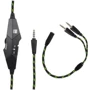 Наушники Gemix N20 Black/Green: Дополнительно регулятор громкости
