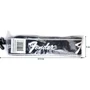 Ремень гитарный FENDER STRAP 2" WOVEN RUNNING LOGO BLACK SIL: Производитель Fender