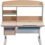 Парта GT Racer DS-1801 Wood/Gray: Ширина, см 65