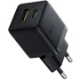 Зарядний пристрій Baseus Wall Charger Palm USB-C+USB 20W Black (P10111608113-00): Особливості Power Delivery (PD), Быстрая зарядка, USB-C
