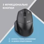 Мышь 2E MF280 Silent Wireless/Bluetooth Black (2E-MF280WBK): Эргономика симметричная для левшей