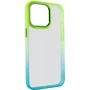 Чехол для iPhone TPU Case TPU+PC Fresh Sip Turquoise/Citric for iPhone 13 Pro Max