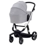 Коляска 2 в 1 Ibebe i-stop Chrome IS6 grey (624442): Возможность установки люльки есть