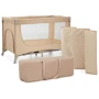 Ліжко-манеж Kinderkraft Joy 2 Beige (KLJOY02BEG00000)