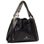 Женская сумка через плечо Michael Kors черная (32S1G4MC1L): Застежка Магнитная