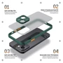 Чехол для телефонов ArmorStandart Frosted Matte Dark Green for Samsung A055 Galaxy A05 (ARM71796): Совместимость Samsung A055 Galaxy A05