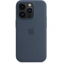 Чехол для iPhone Apple for iPhone 14 Pro Silicone Case with MagSafe Storm Blue (MPTF3) : Тип чехла накладка на заднюю часть