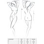 Кружевное боди Passion OTAVIA BODY black XXL/XXXL