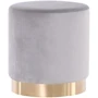 Пуф AMF Madrid Grey / Golden Chrom (547501)