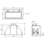 Витяжка Falmec Built-In Max 50 IX (CBIN50.E10#ZZZ3460F): Тип монтажу Встраиваемый