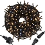 Гирлянда уличная (наружная) Springos 40 м 500 LED + Flash CL0528 Warm White: Длина, м 40