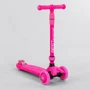 Самокат-беговел Best Scooter 3 в 1 розовый (BS-23180): Материал колес полиуретан