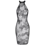 Платье Noir Handmade F240 Midi tulle dress with velvet straps Вlack, XXL