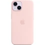 Чехол для iPhone Apple iPhone 14 Silicone Case with MagSafe - Chalk Pink (MPRX3ZE/A) фото 5