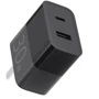 Зарядний пристрій Xiaomi ZMI USB Wall Charger 30W Black (HA722): Особливості Power Delivery (PD), Швидка зарядка, USB-C