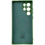 Чехол для телефонов Lakshmi Case Silicone Cover Full Camera MagFit Dark Green for Samsung S918 Galaxy S23 Ultra: Тип накладка на заднюю часть