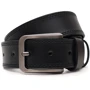 Мужской ремень Borsa Leather черный (V1115FX16-black)