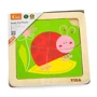 Дерев'яний міні-пазл Viga Toys Жук сонечко, 4 ел. (50140)