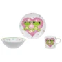 Детская посуда Limited Edition HAPPY FROGS Набор 3 предмета (C556)