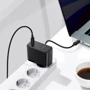Зарядное устройство Baseus USB-C Wall Charger GaN2 100W Black with USB-C Cable (TZCCGAN-L01): Тип сетевое