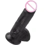 Фаллоимитатор на присоске King Cock 7, 18x4.5 см, черный