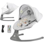 Кресло-качалка Kinderkraft Lumi 2 Light Grey (KBLUMI02LGR0000): Тип кресло-качалка