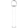 Зажимы для сосков с кляпом Bedroom Fantasies Nipple Clamps & Silicone Gag Ring