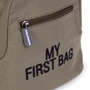 Рюкзак дитячий Childhome My First Bag Khaki (CWKIDBKA): Матеріал Ткань