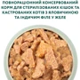 Влажный корм Optimeal Adult cats для стерилизованных кошек с говядиной и индюшиным филе в желе 12х85 г (4820215365901): Основные ингредиенты Индейка, Говядина