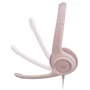 Навушники Logitech H390 USB Rose (981-001281): Діапазон частот (Гц) 20 - 20 000