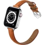 Аксессуар для Watch Slim 14mm Cow Leather Business Watch Bank Brown (BLAP181243) for Apple Watch 38/40/41mm фото 4