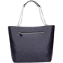 Женская сумка тоут Guess Janay Tote черная (HWQG7738230-BLA): Фактура Стеганая, Матовая