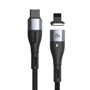 Кабель Baseus Cable USB-C to Lightning Zinc Magnetic Safe Fast Charging PD 20W 1m Black (CATLXC-01): Тип USB-C - Lightning