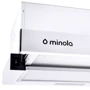 Вытяжка Minola HTL 5214 WH 700 LED: Материал корпуса нержавеющая сталь