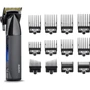 Машинка для стрижки Babyliss Super-X Metal Series E991E: Количество насадок 12