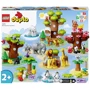 Конструктор LEGO DUPLO Town Дикие животные мира 140 деталей (10975)