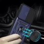 Аксессуар для смартфона Mobile Case Camshield Serge Ring Blue for Samsung A556 Galaxy A55: Материал TPU (термополиуретан) и поликарбонат