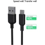 Кабель T-PHOX USB Cable to microUSB Fast 3A 1.2m Black (T-M829 Black) фото 4
