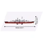 Конструктор COBI World Of Ships Линкор Бисмарк 1952 деталей (COBI-3081): Серия World Of Warships