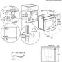 Духовой шкаф электрический Electrolux KODEC75X: Объем, л 71