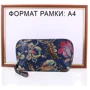 Жіноча косметичка Desisan комбінована (SHI1-415): Застібка Блискавка