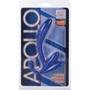 Анальная пробка Apollo Curved Prostate Probe, синий