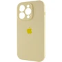 Чехол для iPhone Mobile Case Silicone Case Full Camera Protective Mellow Yellow for iPhone 15 Pro Max: Материалы Силикон